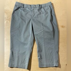 Dockers Gray Cropped Pants 16 (MZ)